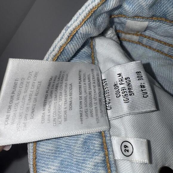 GRLFRND White Helena Shorts Size 26 Distressed Button Fly Super Short n’ Sweet - Picture 4 of 14